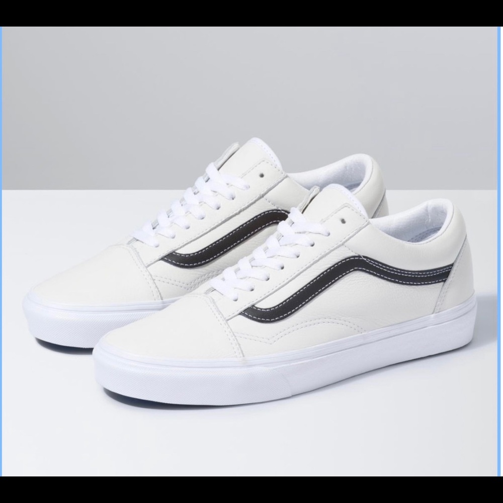 NEW Vans Leather Pop Old Skool
